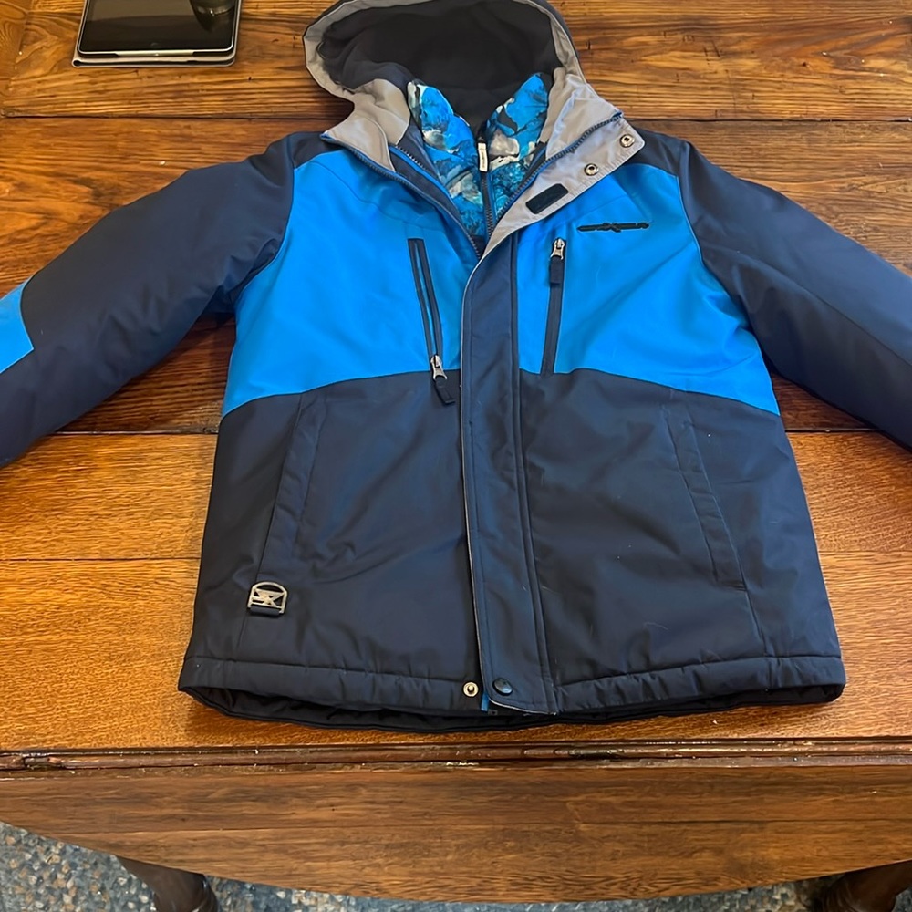 A boys winter jacket